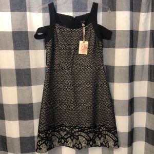 Jessica Simpson Black and White Dress size - 8